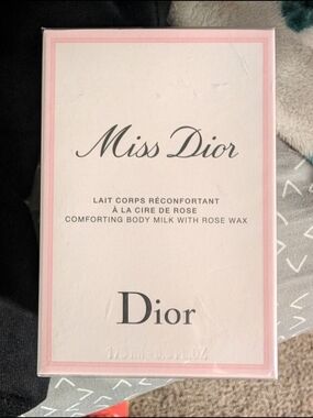Dior Miss Dior Body Milk in Pink and White Packaging